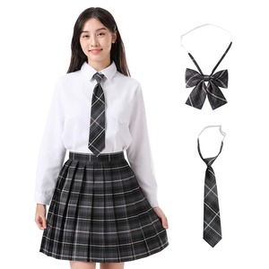 Suéter de punto de primavera y otoño de estilo japonés para niñas, cárdigan de uniforme universitario JK hecho de algodón y seda para Cosplay escolar - Product Image 3