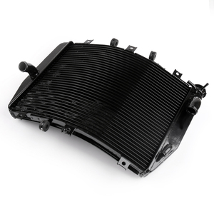 Enfriador de radiador negro de aluminio para <span class=keywords><strong>Kawasaki</strong></span> <span class=keywords><strong>Ninja</strong></span> <span class=keywords><strong>ZX10R</strong></span> ZX 10R 2004-2005 - Product Image 3