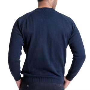 Custom Acrylic Anti-Pilling High Quality Long Sleeve Soft Fuzzy Knitted <b>Pullover</b> Front Customization Men Women Autumn OEM ODM - Product Image 1