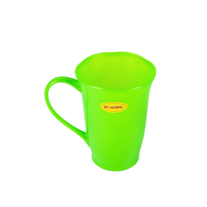 Taza de Plástico PP de 440 ml Libre de BPA, Borde Ondulado Alto, Reutilizable, Apta para Lavavajillas, Ecológica, con Asa Lateral, para Comedor Escolar y Familia - Product Image 2