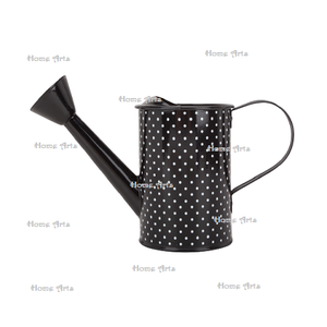 Boîte d'eau de forme ronde de conception standard avec le bidon d'eau de fleur de jardin de fer de couleur verte de perroquet de qualité supérieure pour la Offre Spéciale - Product Image 2