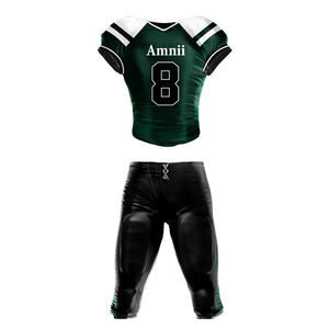 Uniformes de Fútbol Americano Personalizados XL, Conjunto de Camiseta y Pantalones, Impresión por Sublimación, Nombre y Número del Equipo Universitario, Ropa Deportiva de Fútbol - Product Image 1