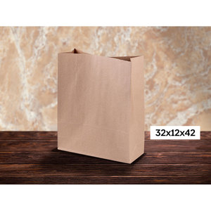 Sacs alimentaires Kraft 32x12cm Papier Kraft B2B - Product Image 1