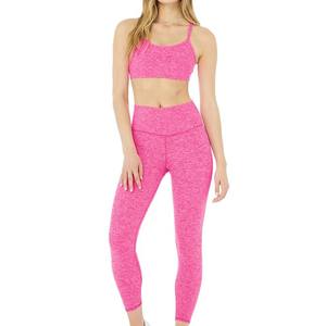 Conjunto de Yoga para mujer antiarrugas, ropa informal de calidad superior, gran oferta, último diseño, conjunto de Yoga para mujer con logotipo/Color personalizado - Product Image 1