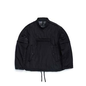 เสื้อแจ็คเก็ตสไตล์วินเทจสำหรับผู้ชาย Eastlogue รุ่น Smock Jumper คอตั้ง ปิดด้วยซิป ปักลาย แต่งดีเทลขาดๆ ไซส์ XS สำหรับฤดูใบไม้ผลิและฤดูใบไม้ร่วง - Product Image 1