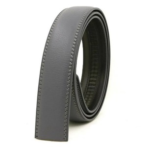Boucle de ceinture en cuir véritable de 3.5cm Film de transfert gratuit en cuir de vachette fait à la main à deux couches de qualité supérieure - Product Image 5