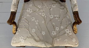 Chaise de luxe moderne vintage antique royale indienne en bois massif sculpté rembourré pour hôtel maison bureau entrepôt maison bar - Product Image 5