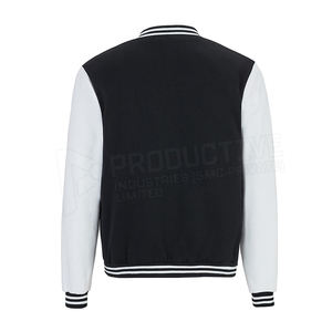 Veste en toile ajustée personnalisable pour homme avec manches en polyester, imperméable, pour l'hiver, option vente en gros, logo imprimé, vierge - Product Image 3