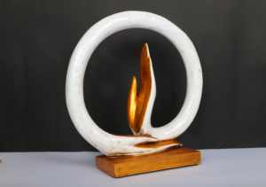 Mudra en résine pour la décoration de la maison, décoration décorative, cadeau de Yoga, bureau, école, bureau - Product Image 2