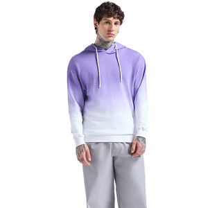 Custom Logo 100% Cotton Ombre Hoodies Unisex Tie Dye Heavyweight Oversized Hoodie Drop Shoulder Over Size Hooded <b>Sweatshirt</b> Hudi - Product Image 2