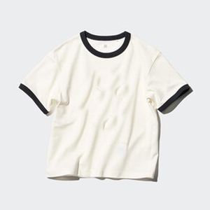 Jersey algodón 100% AIRism manga corta Ringer Camisetas cuello redondo Casual básico Tops camiseta de gran tamaño camisetas para hombres - Product Image 1