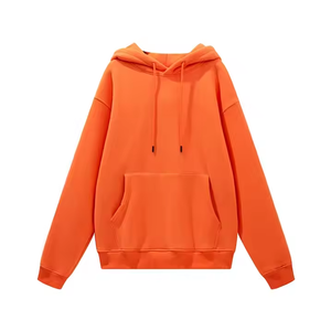 Sweat à capuche unisexe respirant en polyester/rayonne, molleton/french terry, 500 GSM, motif uni, séchage rapide, haute qualité - Product Image 1