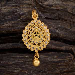 Pendentif Breloque Temple en Argent 162770, Sertissage Clos, Bijou Religieux avec Breloques Plaqué Or Rose et Rhodium Platine - Product Image 4
