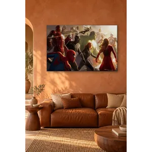Fida Avengers Heroes : Les héros se lancent dans la bataille - Impression sur toile - Product Image 1