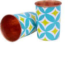 แก้วทองแดงบริสุทธิ์พิมพ์ลายสำหรับน้ำและน้ำผลไม้แก้วทองแดงพิมพ์สำหรับเสิร์ฟน้ำสไตล์ดั้งเดิม - Product Image 6