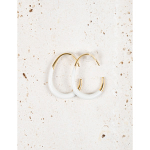 CUCOCUCA YXQ E365 Pendientes de Aro Vintage Multicolores de Acero Inoxidable Chapado en Oro con Esmalte para Mujer, Primavera/Verano, Envío en 48h a la UE - Product Image 6