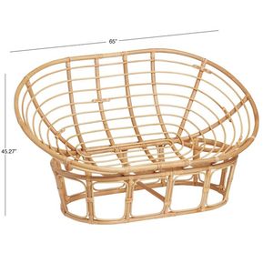 Silla Papasan de Ratán de Primera Calidad, Diseño Tejido, Personalizable, OEM, Decoración para Sala de Estar, Hogar y Hotel, Hecha a Mano en Vietnam - Product Image 2