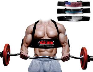 Nueva aleación de aluminio culturismo levantamiento de pesas aislador bíceps Curl brazo Blaster para bíceps gimnasio equipo Fitness levantamiento de pesas - Product Image 2