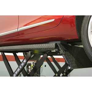 Elevador de Autos de Calidad DX77 ALI, Elevador de Autos de Doble Tijera, Elevador Hidráulico de Acero de Montaje Superficial, Diseño de un Solo Poste - Product Image 4