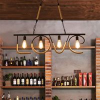 Lampe suspendue artisanale en métal électrique moderne E27, design abstrait, de haute qualité, ovale, à fixer au mur, décoration de mariage et de maison