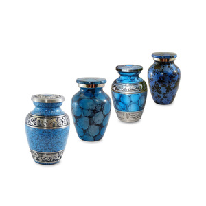 Hot Sale 2025 Mini <b>Keepsake</b> Urn Cremation Urns Human <b>Ashes</b> Black and Gold Color Funeral <b>Keepsake</b> Urns for Love Once in Bulk - Product Image 3