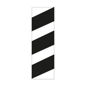 Panneau de signalisation routière Bridgehead T-31a, panneau droit réfléchissant en acier pour la sécurité routière, utilisation extérieure, panneau de signalisation routière LED - Product Image 1