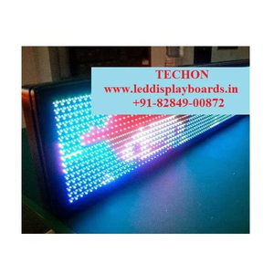 บอร์ดแอลอีดีสำหรับป้ายโฆษณาดิจิทัลและโฆษณาเชิงพาณิชย์แผงไฟ LED กลางแจ้งมองเห็นได้ชัดเจนสำหรับรถบัสและแท็กซี่ - Product Image 1