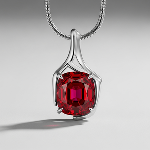 จี้ทองคำ18K รูปหัวใจแบบหมุนออกแบบได้ตามต้องการเครื่องประดับชั้นดีสร้อยคอทองขาวชิ้นสำหรับงานเลี้ยง - Product Image 6