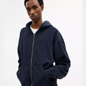 เสื้อฮู้ดและสเวตเตอร์ไม่มีซิปของผู้ชายเสื้อฮู้ดทรงหลวมไซส์ใหญ่เสื้อฟลีซเสื้อผ้าลำลองสำหรับผู้ชาย - Product Image 4