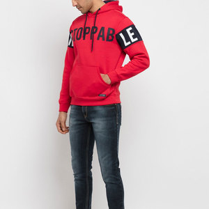 Market Online Supply Friendly Budget Hombres Sudadera con capucha Algodón básico Mezclado Ropa de calle Tamaño regular Artículo fresco Hombres Sudadera con capucha - Product Image 4