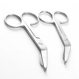 SUAVE INSTRUMENTS DE CHIRURGIE 5.5 cm Ciseaux à pansement chirurgical de haute qualité pour infirmières médicales en acier - Product Image 1