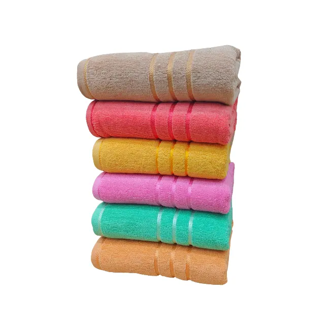 100% Export Quality Colorful Fluffy Terry Towels with Multi Multi Colored Available Solid Terry Towels For Sale By Exporters