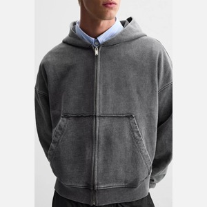 Sudadera con Capucha de Algodón, Felpa, Unisex, Informal, Ropa Deportiva para Gimnasio, Aire Libre, con Capucha Ajustable, Bolsillos Delanteros y Logotipo - Product Image 2