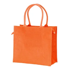 Borsa Shopper Personalizzata in Juta, Prodotto Promozionale per Merchandising - Product Image 5