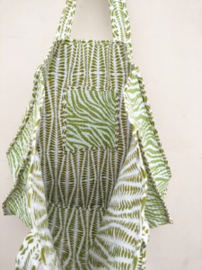 กระเป๋าผ้าคอตตอนพิมพ์ลายหน้าจออินเดียขนาดใหญ่สำหรับทุกเพศอินเดียเดินทางช้อปปิ้งกระเป๋าอุปกรณ์เสริม - Product Image 2