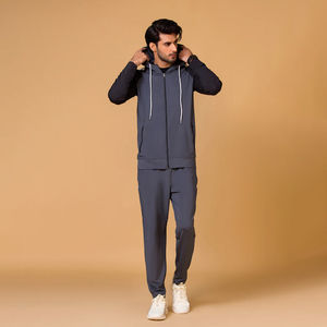 2025 vente en gros personnalisé rétro survêtement formation costumes confortable 100% coton respirant rétro à capuche Jersey survêtement pour unisexe - Product Image 5