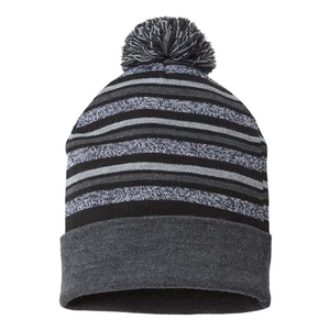Fashion Wholesale Custom Embroidery Logo Solid Color Acrylic <b>Pom</b> <b>Pom</b> Warm Winter <b>Beanie</b> <b>With</b> Custom Logo Knit Hat Warm Caps - Product Image 6