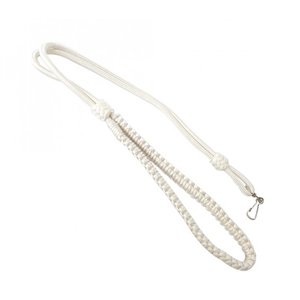 Cordón de silbato de seda de poliéster 100%, cordón de uniforme ceremonial personalizado con diseño en blanco, cordón de hombro uniforme OEM - Product Image 6