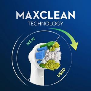 Têtes de brosse à dents électrique de remplacement Oral-B, source d'alimentation manuelle, 8 têtes pour adultes, pour la maison et l'hôtel - Product Image 4