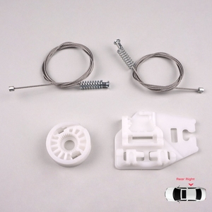 Kit de réparation de lève-vitre arrière droit BWR504 pour Série 3 E46 1998-2005 4/5 portes 51358212100 - Product Image 1