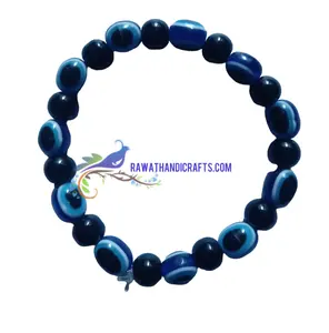 Perle di vetro bracciali gioielli realizzati in india produttore esportatori e grossista da Delhi