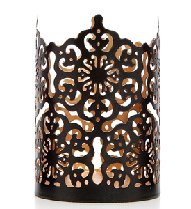 Bougeoir votif en métal doré de design moderne, bouteille en verre de haute qualité pour la décoration intérieure, la chambre, la table, emballée en vrac - Product Image 5