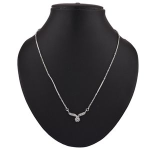 Bijoux indiens de la Saint-Valentin avec zirconium cubique et pendentif en argent collier à chaîne pour femmes bijoux grossiste fournisseur - Product Image 2