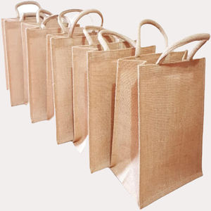 High Quality Customized Logo Jute Shopping Bag Cotton Canvas Bag Custom Item Style Pattern Letter Promotion ENG For Export - Product Image 5