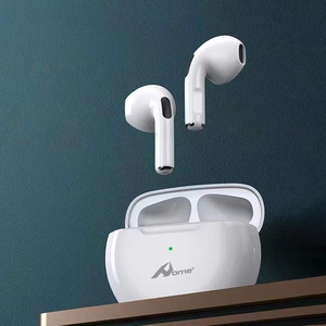 Audífonos Inalámbricos Bluetooth HOME Digitalome EP-058 In-Ear TWS con Micrófono para Gaming y Deportes, Blancos, a Prueba de Agua, Material de PC - Product Image 1