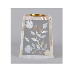 Support à bougie artisanal en nacre, support à bougie classique en nacre pour la décoration de la maison, support à bougie design pour la maison - Product Image 5