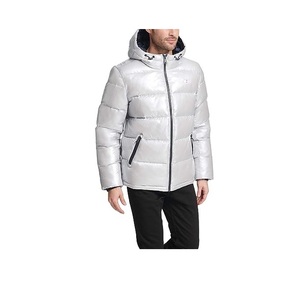 Chaqueta Acolchada Impermeable para Hombre, Nueva Moda Casual 2025, Personalizada con Estampado Completo, Cuello Alto, Estilo Urbano - Product Image 1