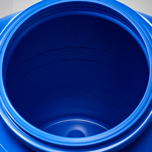 Outdoor 55 Gallon Water Storage <b>Plastic</b> <b>Drum</b> with Quick-Release Spigot - Product Image 3