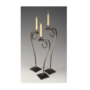 Portavelas de Metal Hecho a Mano de Alta Calidad, Diseño Personalizado de Una Sola Cabeza, Adorno para Decoración del Hogar y Bodas - Product Image 6