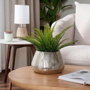 High Quality Handmade Metal Silver Decorative <b>Pot</b> Planter Customized Size <b>Small</b> Garden Ware Home Floor Usage Wholesale Low Price - Product Image 3